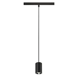 pendant luminaire NUMINOS® XS 48V 55° for VDU workstation, DALI controllable IP20, black matt dimmable