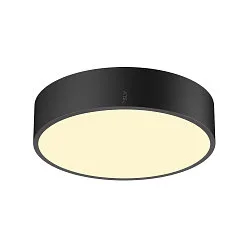wall and ceiling luminaire MEDO® PRO 30 round IP50, black dimmable