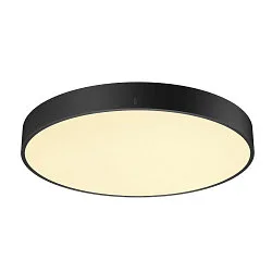 wall and ceiling luminaire MEDO® PRO 60 round, CCT Switch, direct / indirect, UGR < 19 IP50, black dimmable