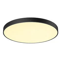 ceiling luminaire MEDO® PRO 90 round, CCT Switch, UGR < 19 IP50, black dimmable