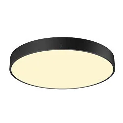 wall and ceiling luminaire MEDO® 60 round, CCT Switch, direct / indirect IP50, black dimmable