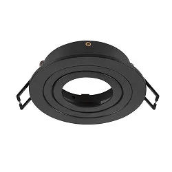 recessed ceiling ring NEW TRIA® 75 round, black