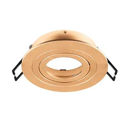 recessed ceiling ring NEW TRIA® 75 round, rose gold
