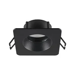 recessed ceiling ring NEW TRIA® 68 square, black