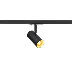 1-phase spot NOBLO® SPOT round, swivelling, rotatable IP20, black dimmable