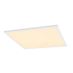 ceiling luminaire PANEL V 600 ON-OFF CCT Switch, UGR < 19, switchable IP54 / IP40, white, lacquered 