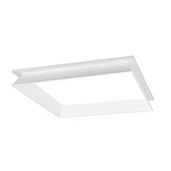 mounting frame PANEL 625 P / 625 V recessed, white, lacquered