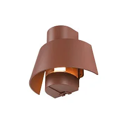 outdoor wall luminaire PHOTONI half round, conical E27 IP65