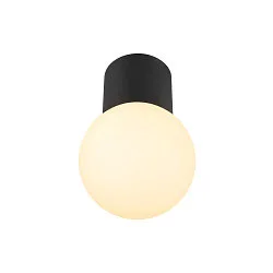ceiling luminaire VARYT round E14 IP44, black