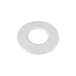 cover UNIVERSAL DOWNLIGHT IP65 round, rigid, closed, airtight, white