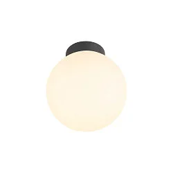 ceiling luminaire SUN 20 round E27 IP20, black dimmable