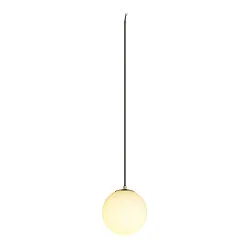 pendant luminaire SUN 20 with open cable, ball shaped E27 IP20, dimmable