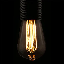 filament lamp RUSIKA SOFT CAGE - PHASE ST64 clear E27 6W 2222K 330° dimmable