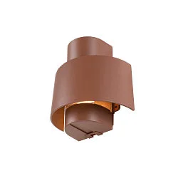 outdoor wall luminaire PHOTONI CYL cylindrical, half round E27 IP65