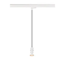 3-phase pendant luminaire PURI 2.0 BASIC GU10 IP20, white dimmable