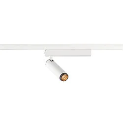 1-phase spot GRIP! S PHASE swivelling, for VDU workstation IP20, white dimmable