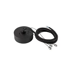 pendant suspension DECONA - 150CM, black