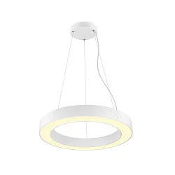 pendant luminaire MEDO® RING 60 PHASE for VDU workstation, CCT Switch IP20, white dimmable