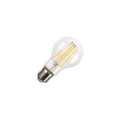 LED lamp pear A60 CLEAR switchable A60 clear E27 8W 810lm 3000K 280° CRI >80 