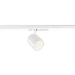 3-phase luminaire TRACKSPOT C 17 36° adjustable, switchable IP20, white, lacquered 