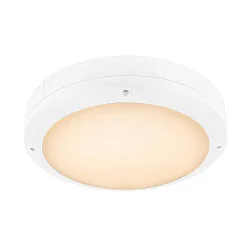 wall and ceiling luminaire OUTDOOR BULKHEAD V 360 HF with sensor, CCT Switch, impact resistant, switchable IP65, white