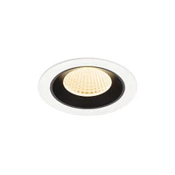 ceiling recessed luminaire NUMINOS® M suitable for VDU workstation IP20, black, white dimmable