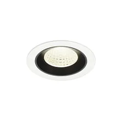 ceiling recessed luminaire NUMINOS® M suitable for VDU workstation IP20, black, white dimmable