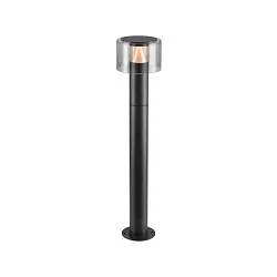 outdoor floor lamp TAHA II 70 CCT Switch IP65, black, lacquered dimmable