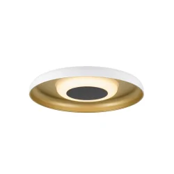 wall and ceiling luminaire MOTUNA CW PHASE 2700K IP20, gold, white dimmable