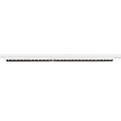 3-phase spot SIGHT EVO SINGLE 1200 DALI 2 1-fold, square, DALI controllable, with grid, UGR < 16 IP20, black dimmable