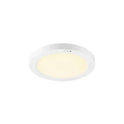 downlight VARIO 220 with sensor IP20, white, lacquered 
