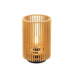 table lamp WUD TL cylindrical E27 IP20, natural colour dimmable