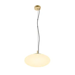 pendant luminaire OLYPSO 40 E27 IP20, gold dimmable