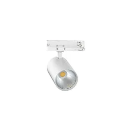 3-phase spot TRACKSPOT P 24/35W 36° ON-OFF  adjustable, switchable, multipower IP20, white, lacquered 