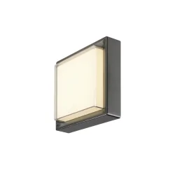 outdoor wall luminaire AINOS SLIDE WL SENSOR CCT square, with sensor, CCT Switch IP65, black