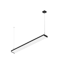 pendant luminaire WORKLIGHT P LINE 150 suitable for VDU workstation IP20, black dimmable