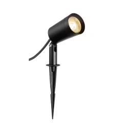 spike luminaire SYNA PLANT SPIKE with plug, switchable IP44/IP65, black 