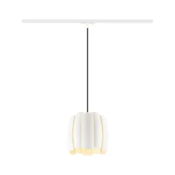 1-phase pendant luminaire HAVEN 25 with lamp socket E27 IP20, white
