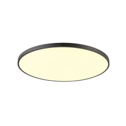 ceiling luminaire MEDO 2 SLIM 80 CL DALI DALI controllable, UGR < 19 IP20, black dimmable