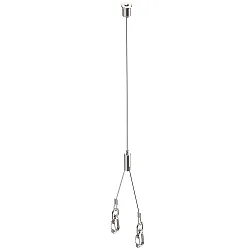 ceiling suspension BATTEN INDUSTRY C+P, silver