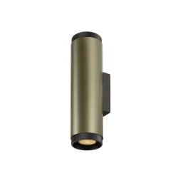 wall luminaire GRIP! L WL UP/DOWN up / down, 2 flames, direct / indirect GU10 IP20, bronze, black