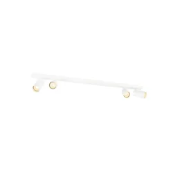 ceiling luminaire ENOLA 2.0 M CL QUAD. QPAR51 LONG 4 flames, long, with lamp socket GU10 IP20, white