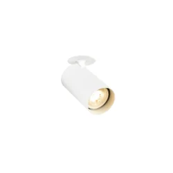 semi recessed spotlight ENOLA 2.0 M RL SINGLE GU10 QPAR51 1 flame, with lamp socket GU10 IP20, white