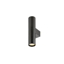 wall luminaire ENOLA 2.0 S WL DOUBLE PAR11 2 flames, with lamp socket GU10 IP20, black