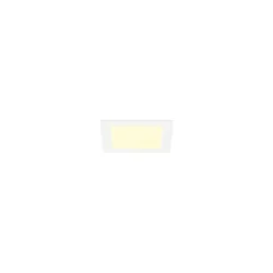 ceiling recessed luminaire SENSER 2.0 18 RL SQUARE PHASE CCT square, CCT Switch IP20, white dimmable