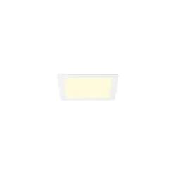 ceiling recessed luminaire SENSER 2.0 24 RL SQUARE DALI CCT square, DALI controllable, CCT Switch IP20, white dimmable