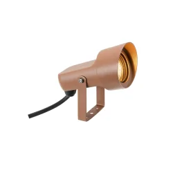 spike luminaire SYNA SHADE SPIKE GU10 with plug, with lamp socket GU10 IP65, rust