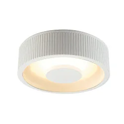 LED Ceiling luminaire OCCULDAS, round, 21W, 30 SMD LED, 3000K, 120°, white