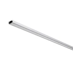 1-Phase High voltage track 2m, silver grey