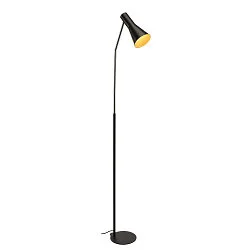 Floor lamp PHELIA, E27, black